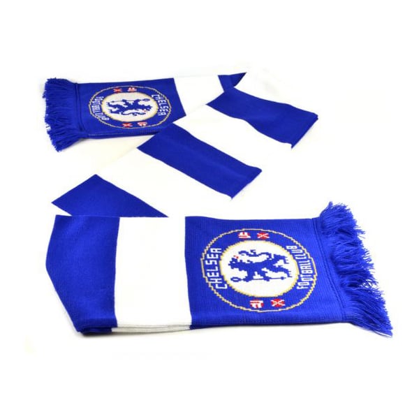 Chelsea FC Official Football Jacquard Bar Scarf