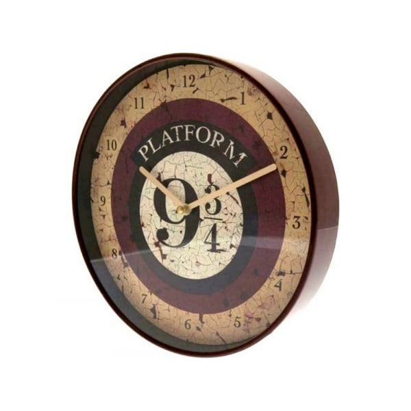 Harry Potter Plattform Nio och Tre Kvarts Väggklocka