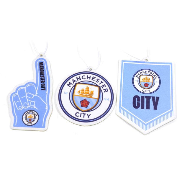 Manchester City FC Air Freshener (Pack of 3)
