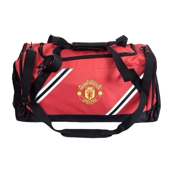 Manchester United FC Core Stripe Duffle Bag
