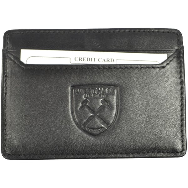 West Ham United FC Leather Money Clip Wallet