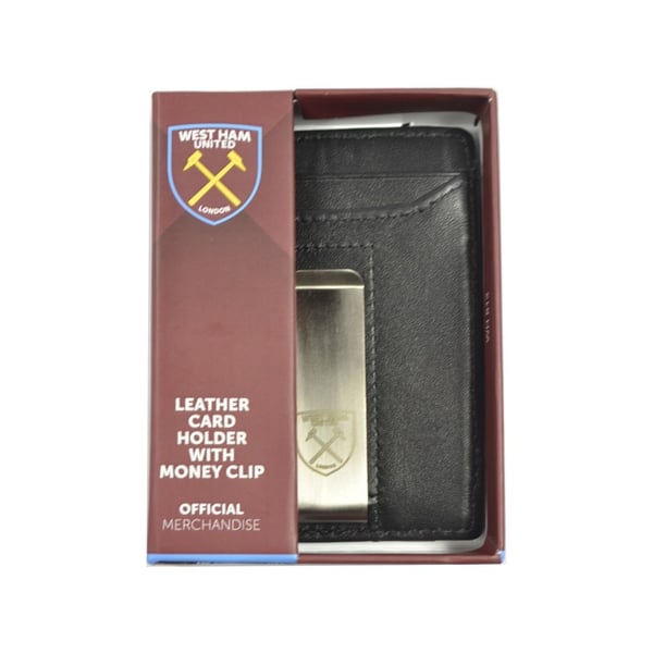 West Ham United FC Leather Money Clip Wallet