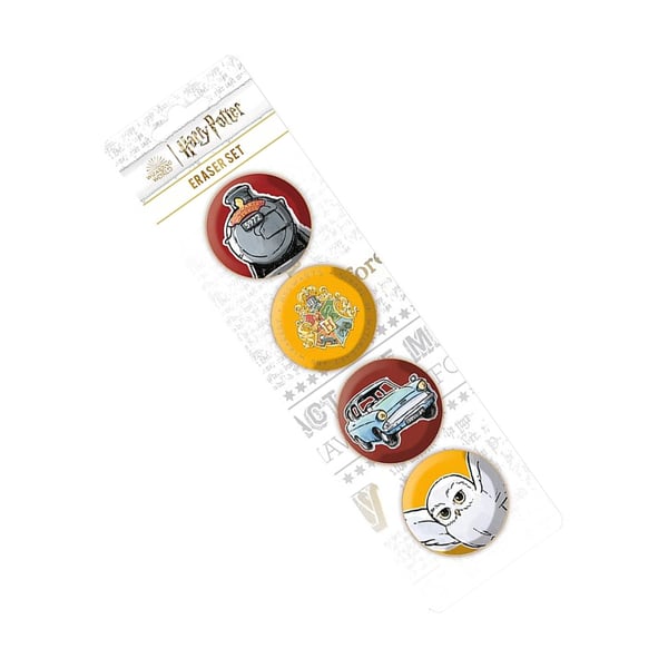 Harry Potter Hogwarts suddgummi-set (4-pack)