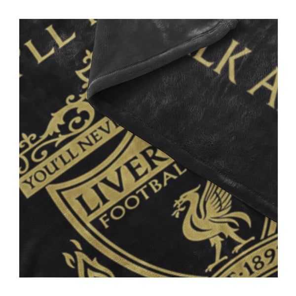 Liverpool FC Fleece Crest Blanket