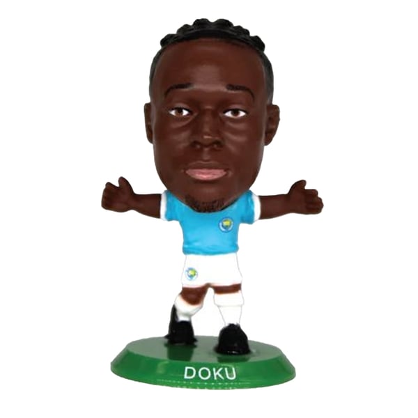 Manchester City FC Jeremy Doku SoccerStarz Football Figurine