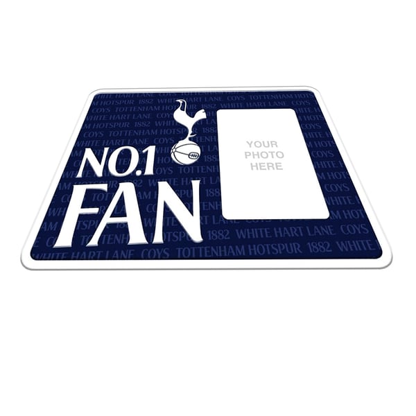 Tottenham Hotspur FC No 1 Metal Framed Plaque