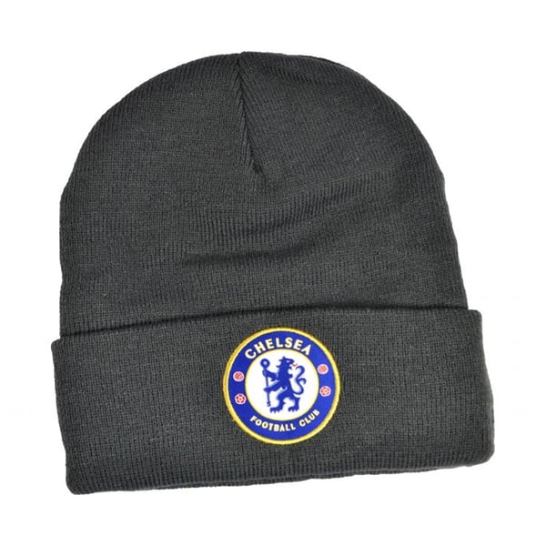 Chelsea FC Bronx Crest Knitted Turn Up Hat