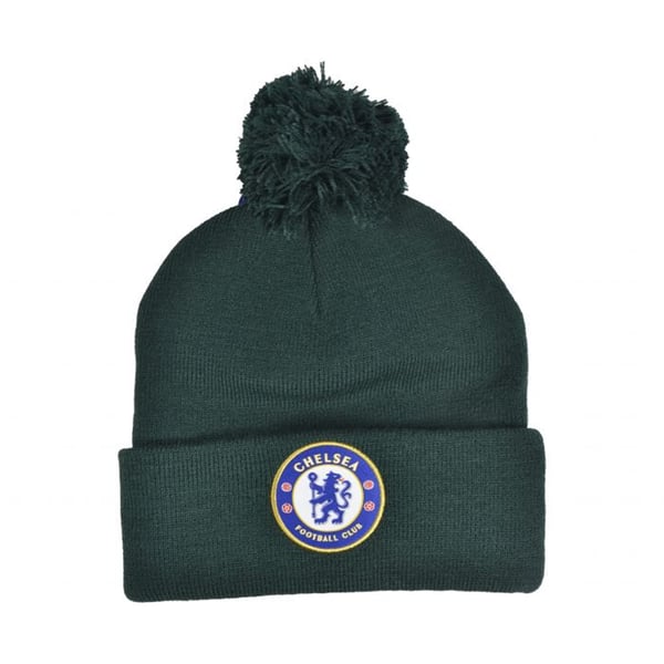 Chelsea FC Crest Knitted Bobble Hat