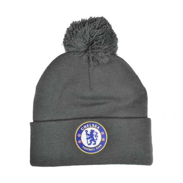 Chelsea FC Crest Knitted Bobble Hat