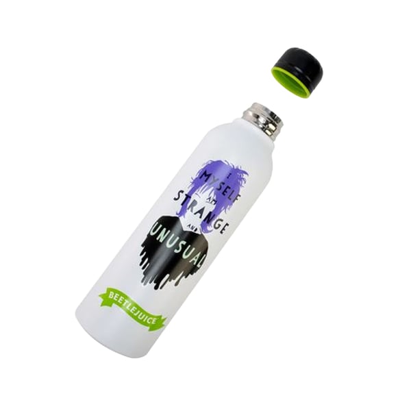 Beetlejuice I Myself Am Strange And Unusual 700ml Water Bottle