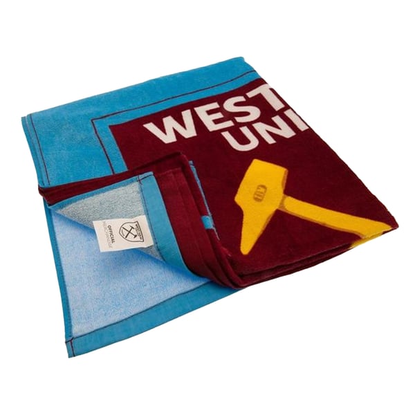 West Ham United FC Crest Beach Towel