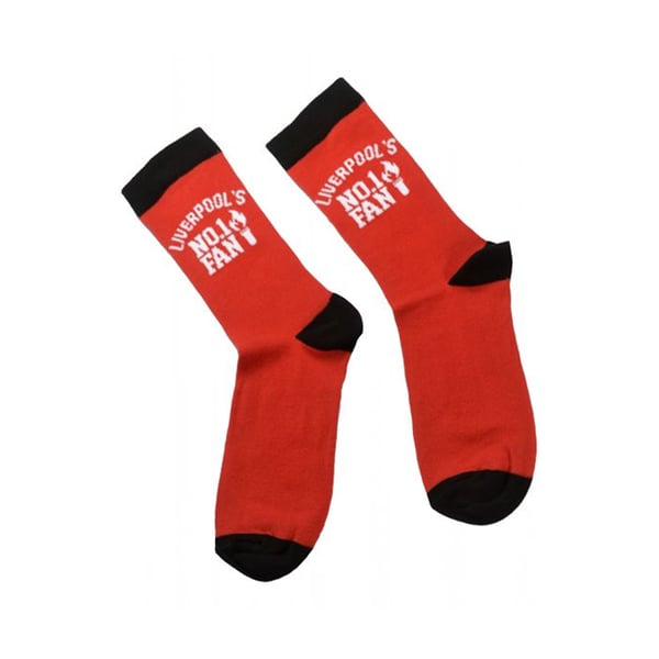 Liverpool FC Unisex Adult Liverpool´s No.1 Fan Socks