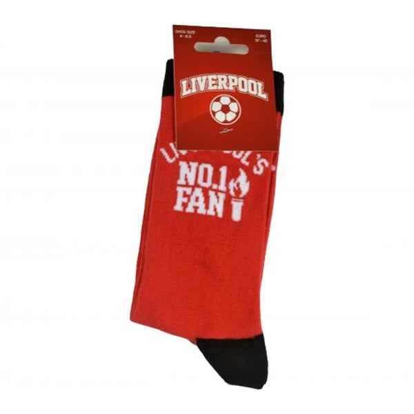 Liverpool FC Unisex Adult Liverpool´s No.1 Fan Socks