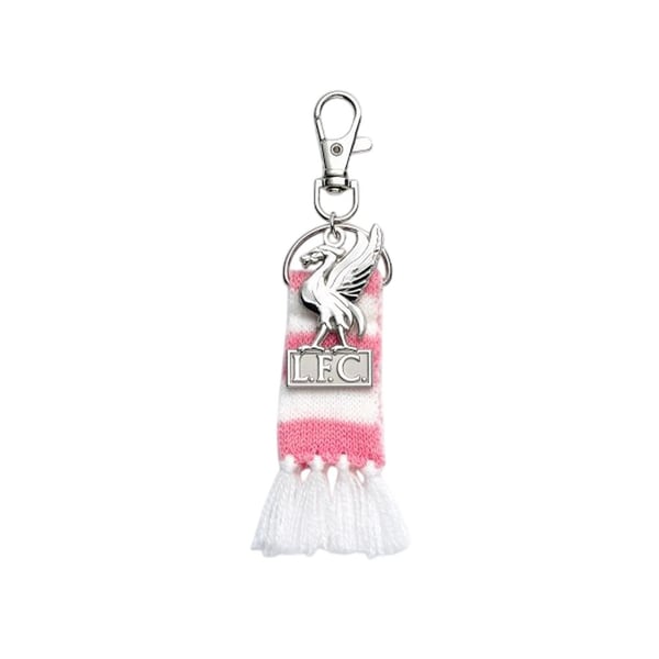 Liverpool FC Stripe Crest Keyring