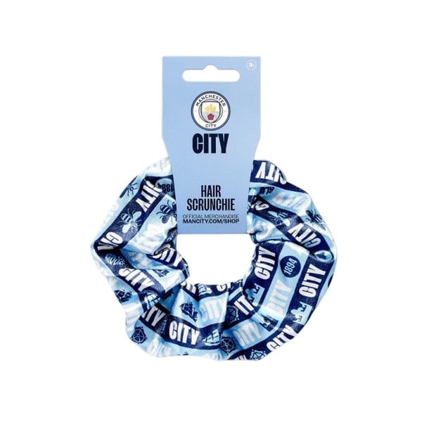 Manchester City FC Crest Scrunchie