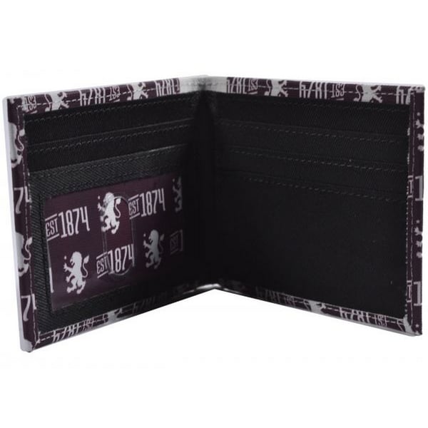 Aston Villa FC Icon Canvas Bi-Fold Card Wallet