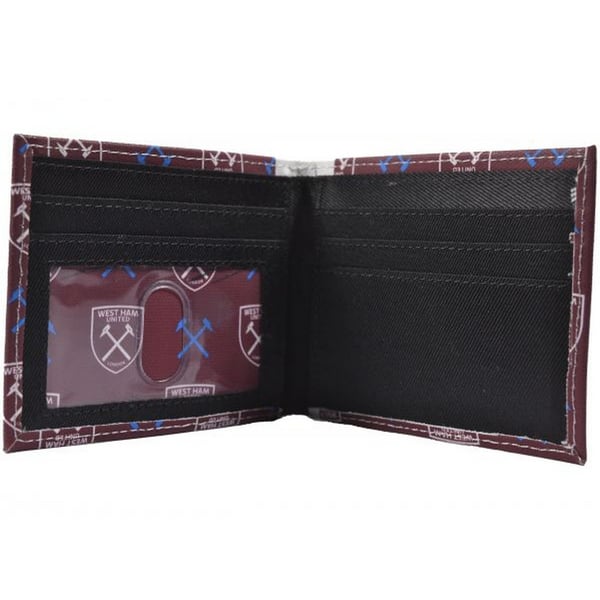 West Ham United FC Icon Canvas Bi-Fold Card Wallet