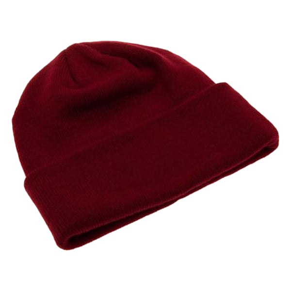 Barcelona FC Unisex Adult Knitted Turned Up Cuff Beanie