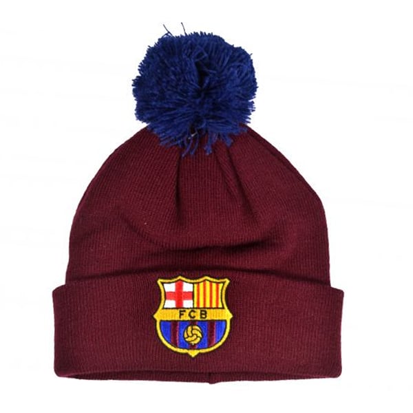Barcelona FC Knitted Bobble Hat