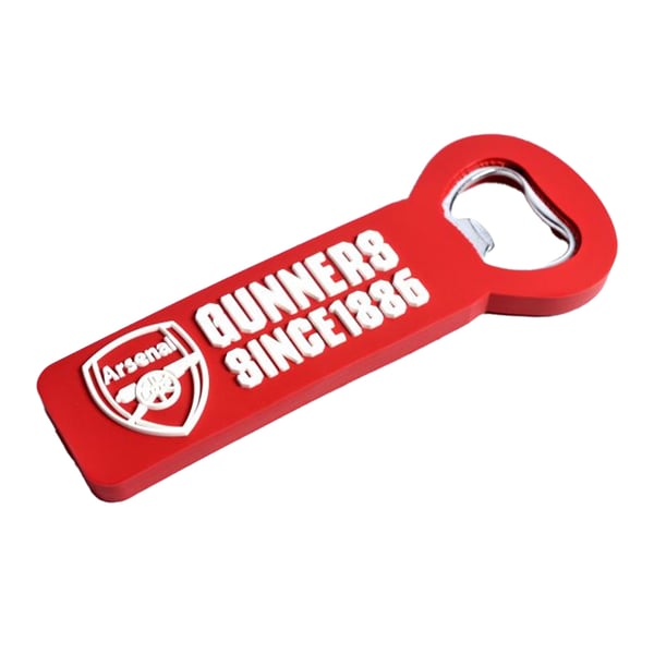Arsenal FC Gunners Sedan 1886 Vapen Flasköppnare Kylskåpsmagnet