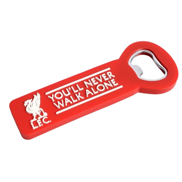 Liverpool FC You´ll Never Walk Alone Crest Bottle Opener Fridge Magnet