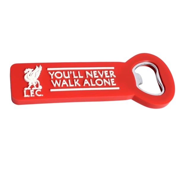 Liverpool FC You´ll Never Walk Alone Crest Bottle Opener Fridge Magnet