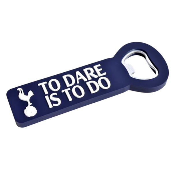 Tottenham Hotspur FC To Dare Is To Do Crest Bottle Opener Fridge Magnet