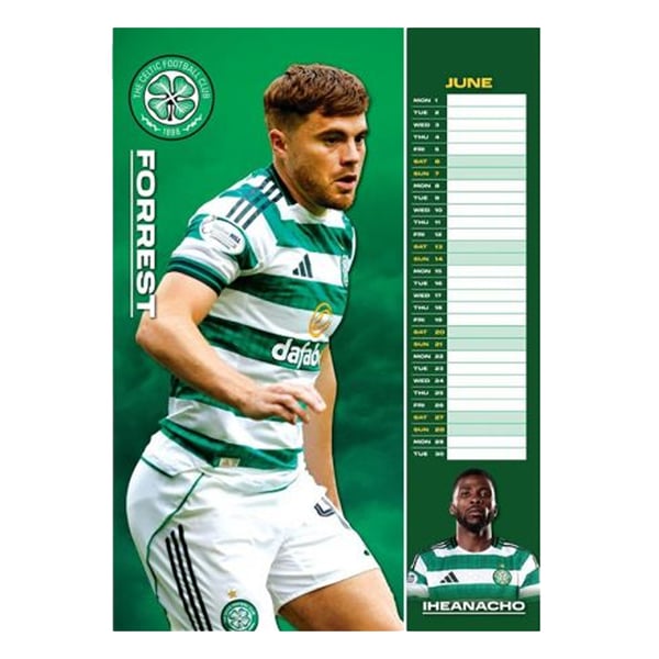 Celtic FC A3 Väggkalender