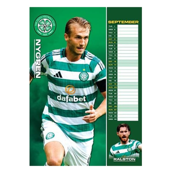 Celtic FC A3 Väggkalender