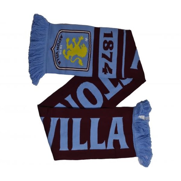 Aston Villa FC Nero Logo Winter Scarf
