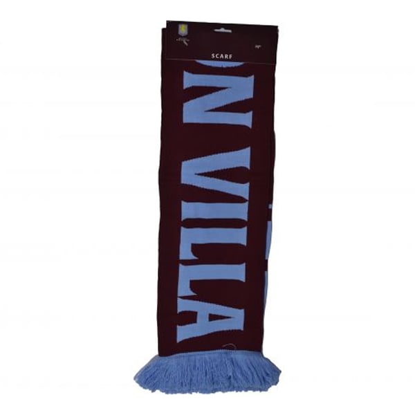 Aston Villa FC Nero Logo Winter Scarf