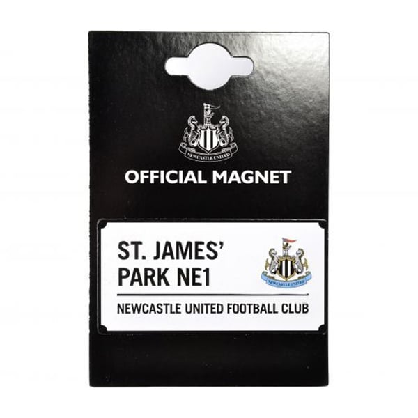 Newcastle United FC St James Park Map Fridge Magnet