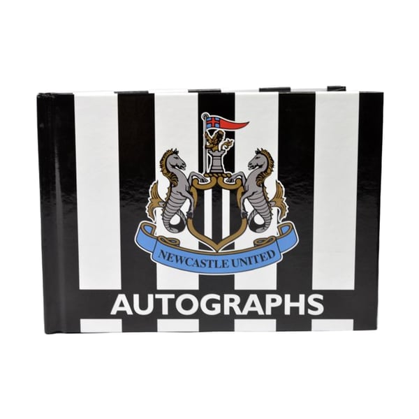 Newcastle United FC Autograph Book & Pen