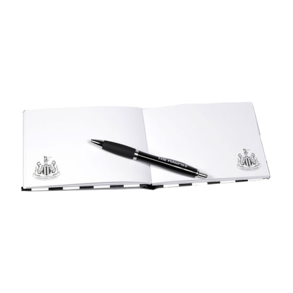 Newcastle United FC Autograph Book & Pen