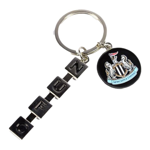 Newcastle United FC NUFC -logollinen avaimenperä Newcastle United FC NUFC -logollinen avaimenperä
