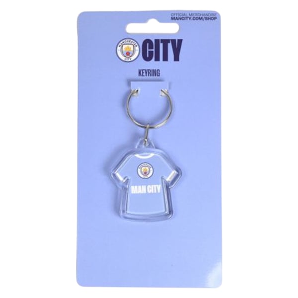 Manchester City FC Double Sided Acrylic Keyring