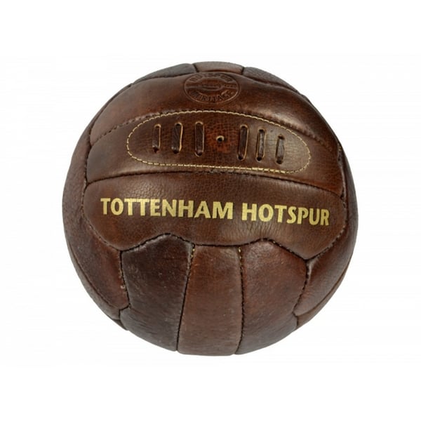 Tottenham Hotspur FC Officiell Retro Heritage Läderfotboll