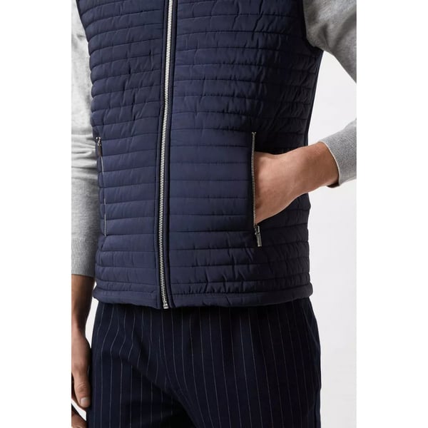 Burton Mens Quilted Funnel Neck Gilet