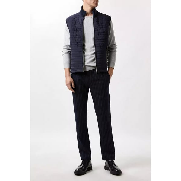 Burton Mens Quilted Funnel Neck Gilet