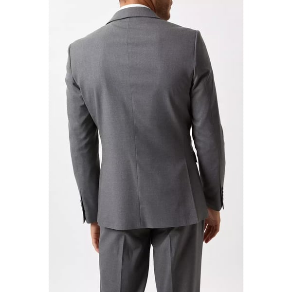 Burton Mens Essential Single-Breasted Skinny Suit Jacket