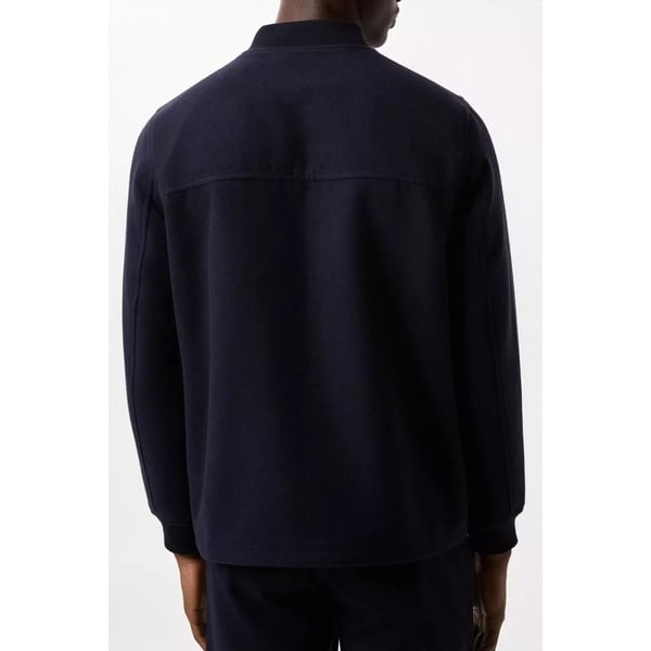 Burton Mens Faux Wool Bomber Jacket