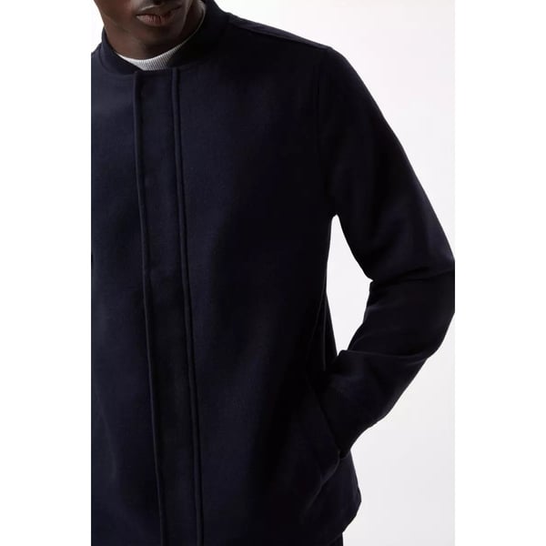 Burton Mens Faux Wool Bomber Jacket