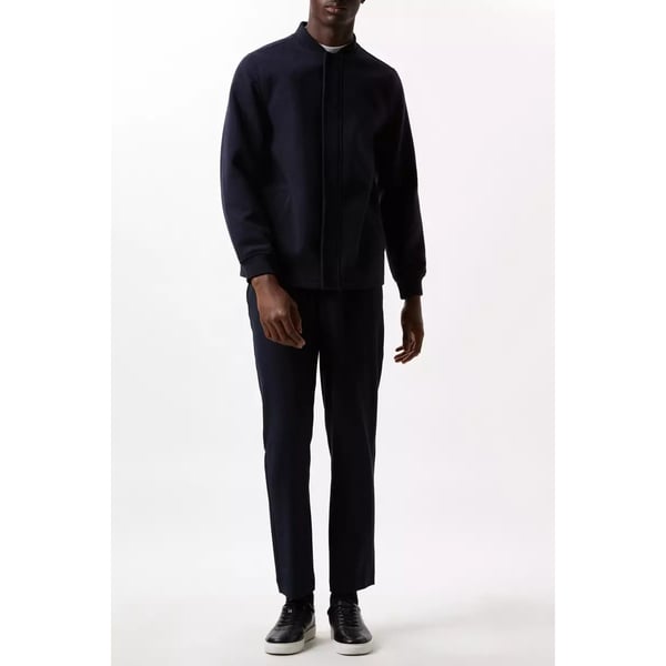 Burton Mens Faux Wool Bomber Jacket