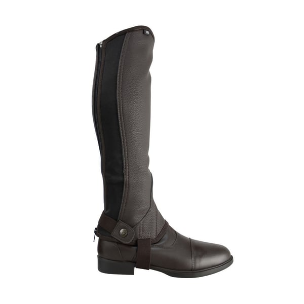 HyLAND Childrens/Kids Synthetic Combi Leather Half Chaps
