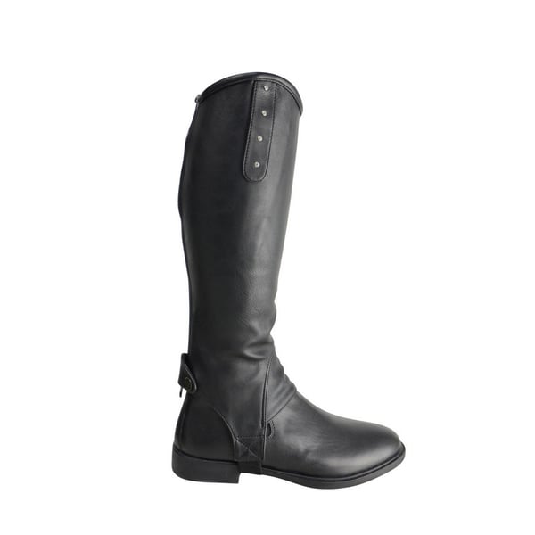 HyLAND Adults Faux Leather Diamante Gaiters