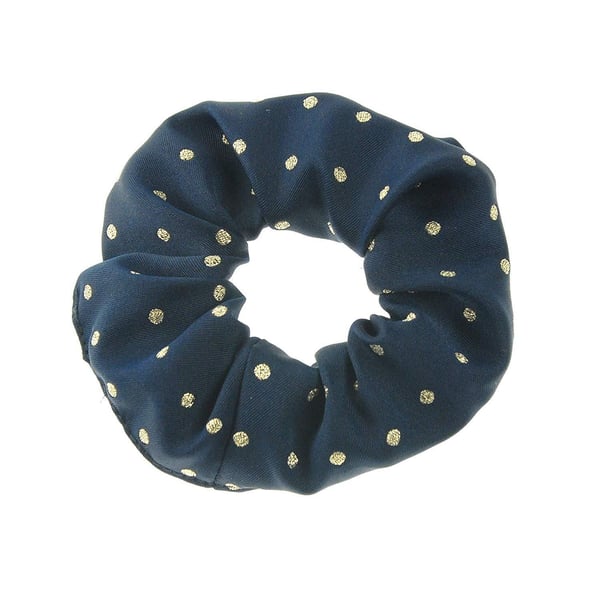 ShowQuest Lurex spot scrunchie