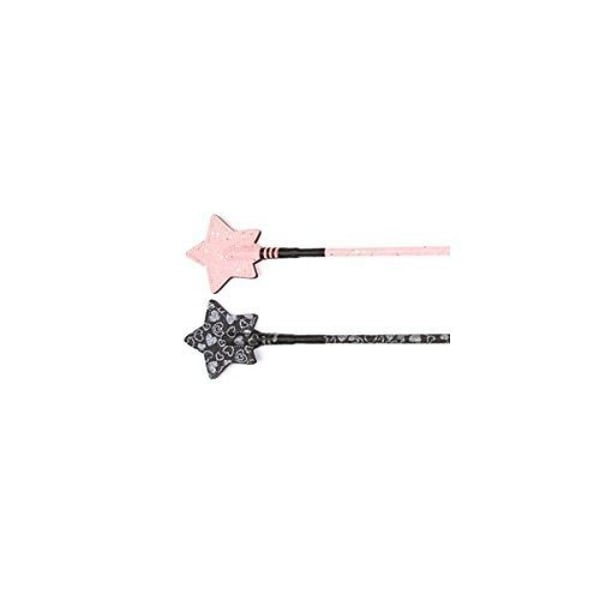 HySCHOOL Glitter Star Riding Whip