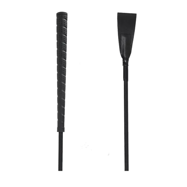 HySCHOOL Rubber Handled Riding Whip