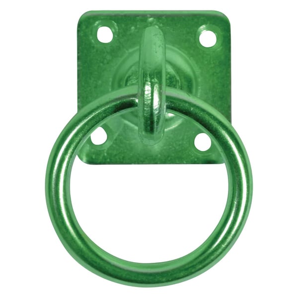 Perry Equestrian Swivel Tie Ring On Plate