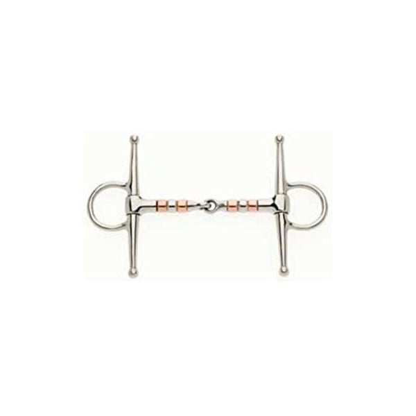 Lorina Copper Roller Full Cheek Jointed Snaffle